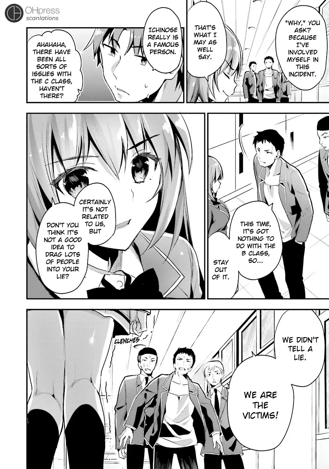 Youkoso Jitsuryoku Shijou Shugi no Kyoushitsu e Chapter 14 15